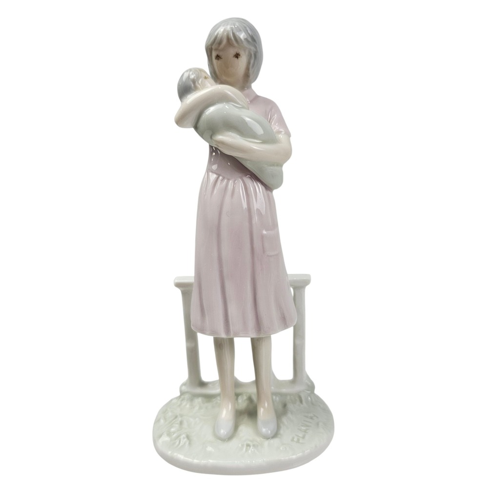 Vtg 1986 Flavia Weedn Mother Porcelain Figurine Thank‎ You For Loving Me Japan